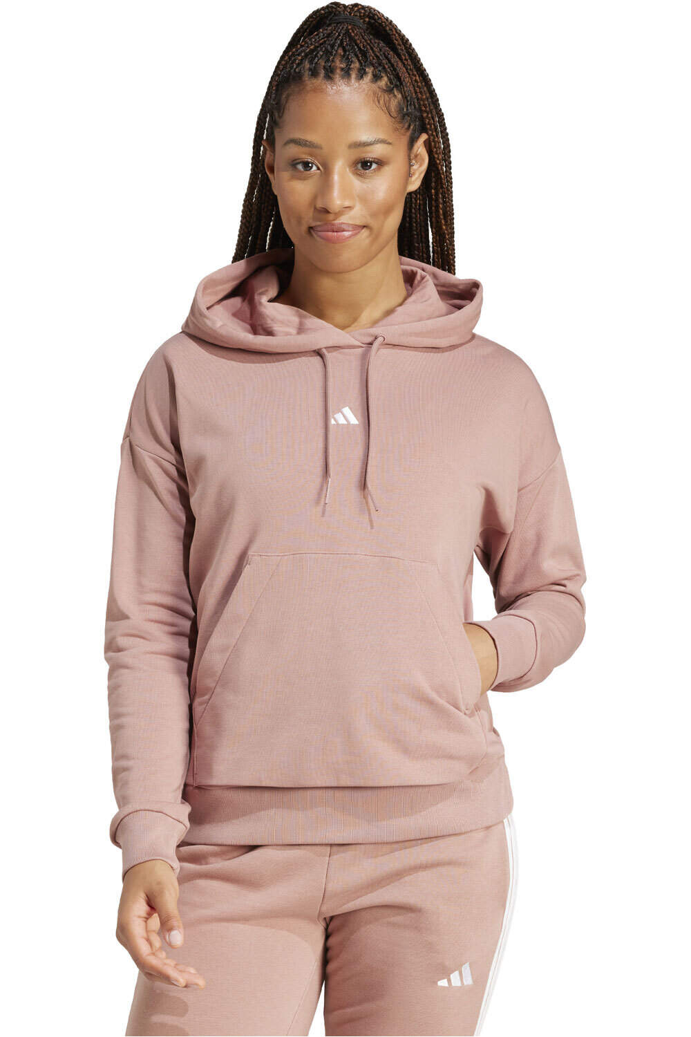 adidas sudadera mujer W SL FT HD vista frontal