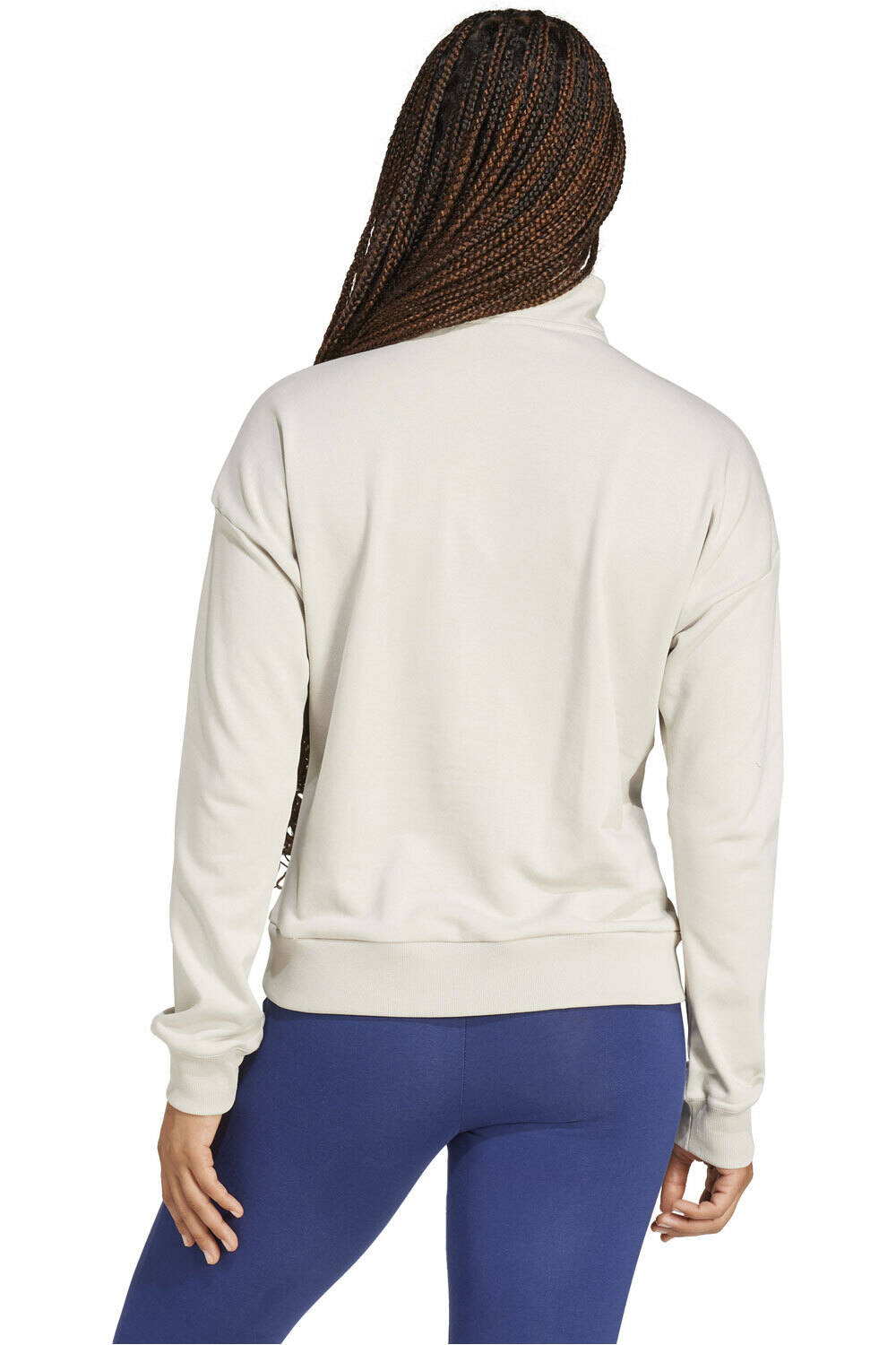 adidas sudadera mujer W SL FT QZ vista trasera