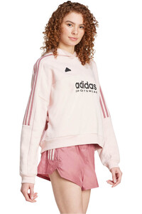 adidas sudadera mujer W TIRO FL HD vista detalle