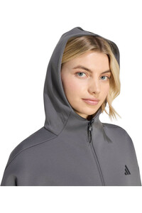 adidas sudadera mujer W Z.N.E. FZ vista detalle