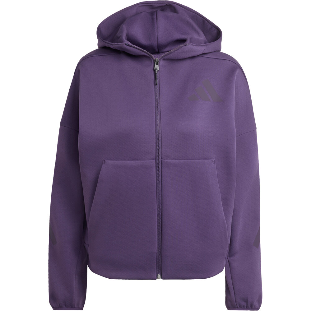 adidas sudadera mujer W Z.N.E. FZ vista frontal