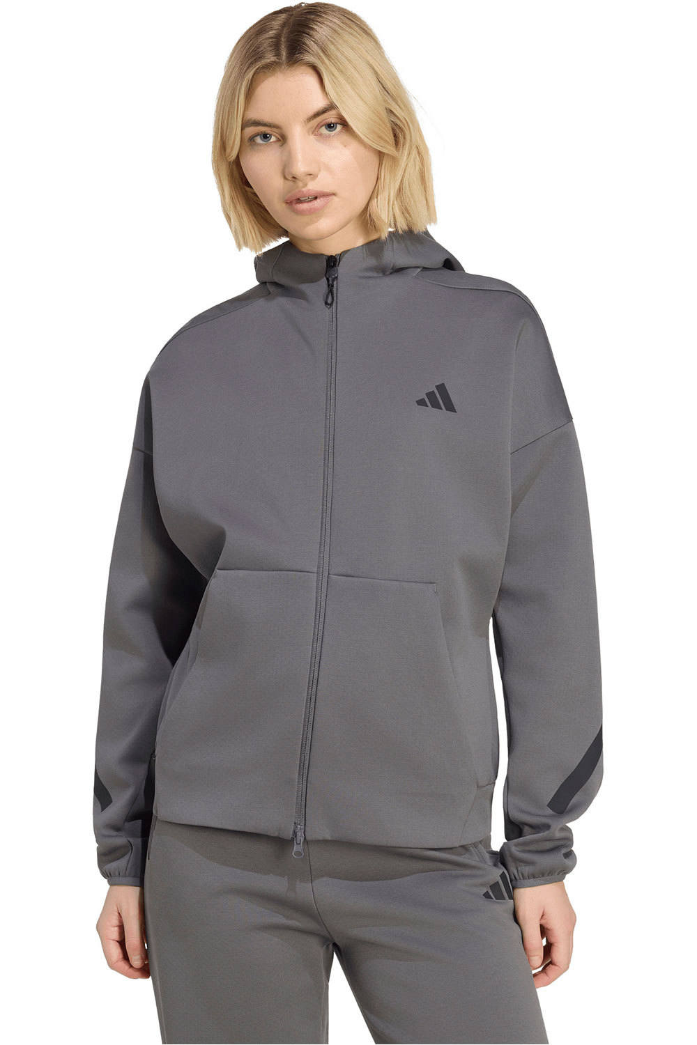 adidas sudadera mujer W Z.N.E. FZ vista frontal