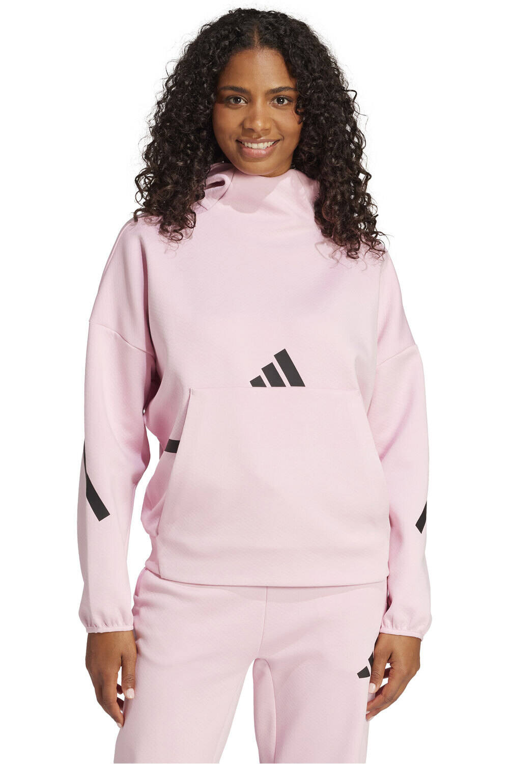 adidas sudadera mujer W Z.N.E. OH HD vista frontal