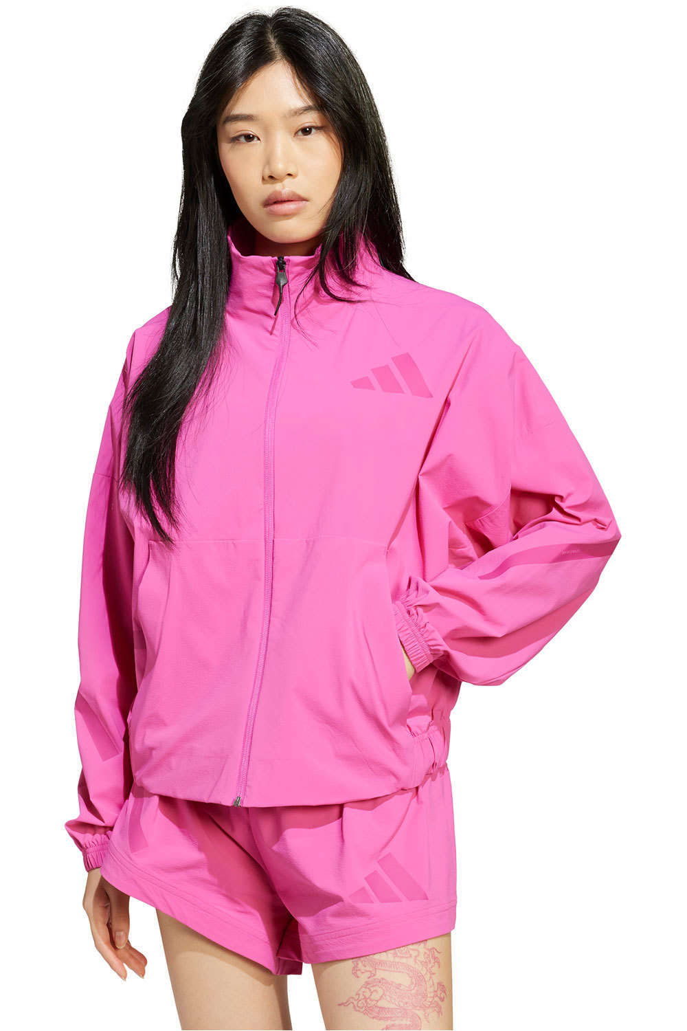 adidas sudadera mujer Z.N.E. Woven vista frontal