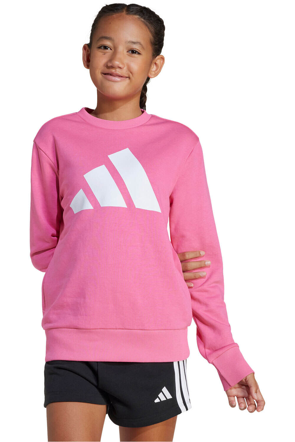 adidas sudadera niña ESSENTIALS vista frontal