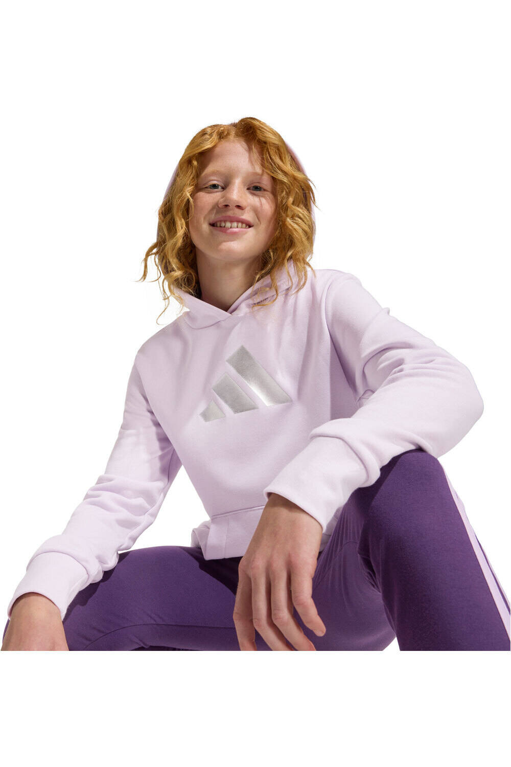 adidas sudadera niña ESTAMPADA GLAM vista detalle