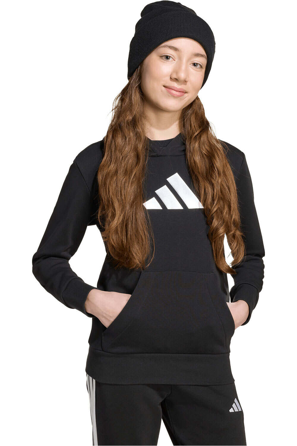 adidas sudadera niña ESTAMPADA GLAM vista frontal