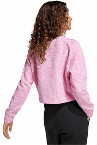 adidas sudadera niña FUTURE ICONS CROPPED vista trasera