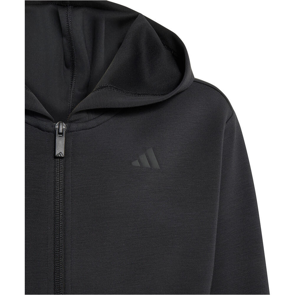 adidas sudadera niña G FZ HD vista detalle