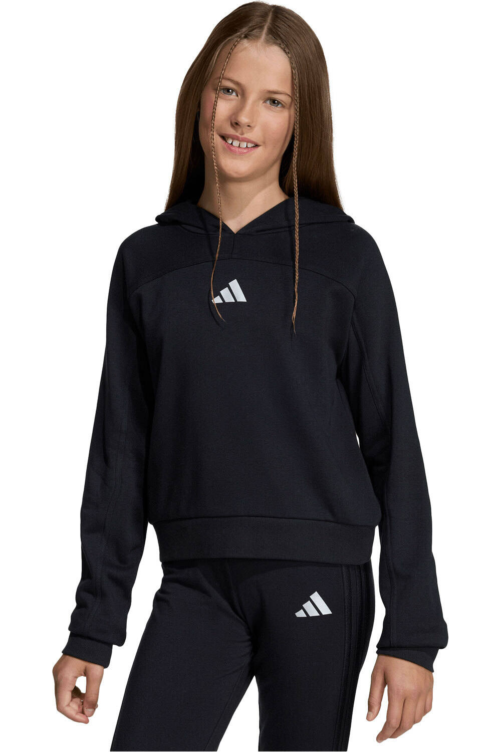 adidas sudadera niña HOLIDAY GLAM vista frontal