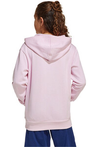 adidas sudadera niña J SL FL HD 225 vista trasera