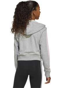 adidas sudadera niña JG 3S FT FZ CRO vista trasera