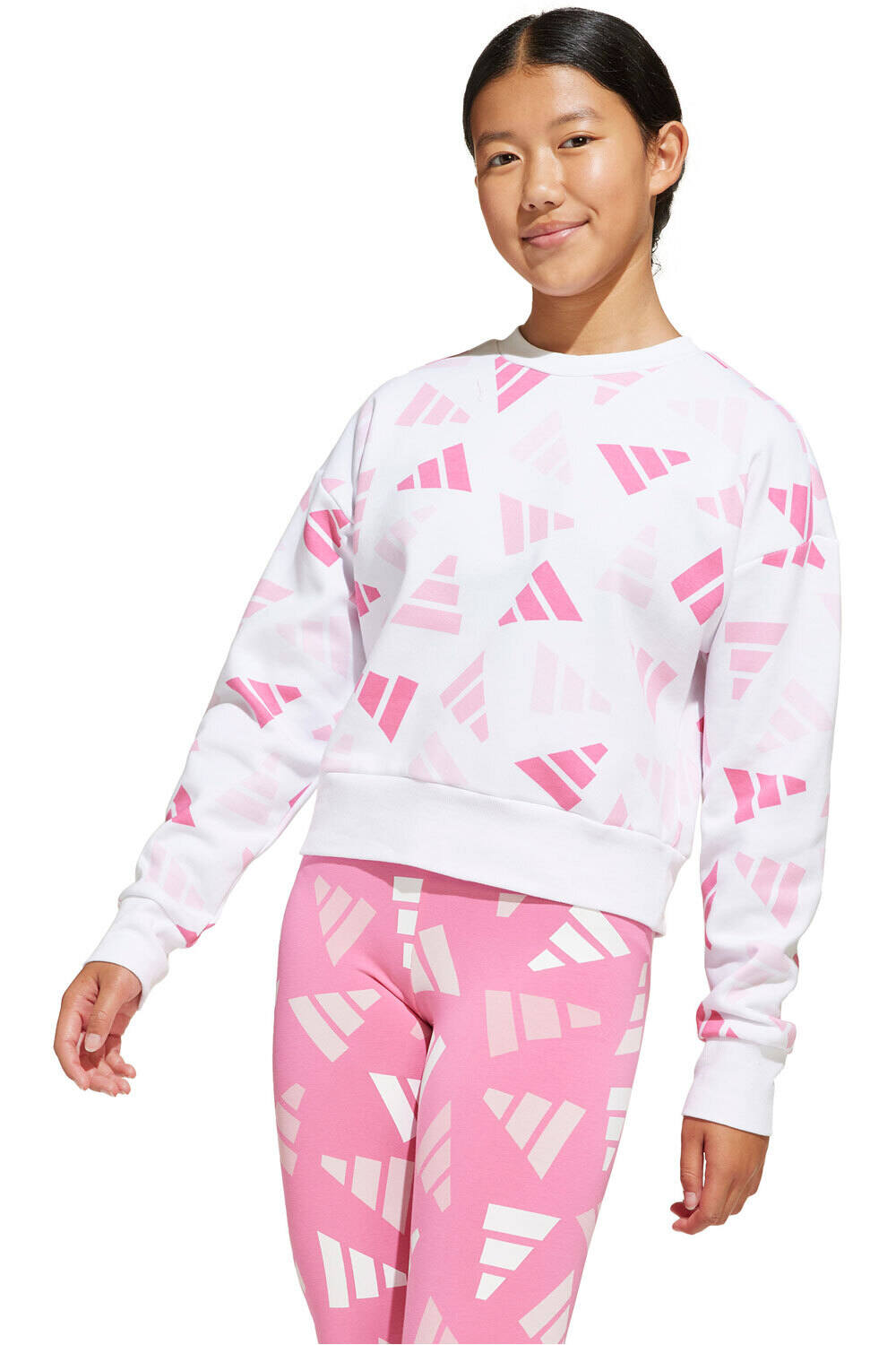 adidas sudadera niña JG CLBRTN SWT vista frontal