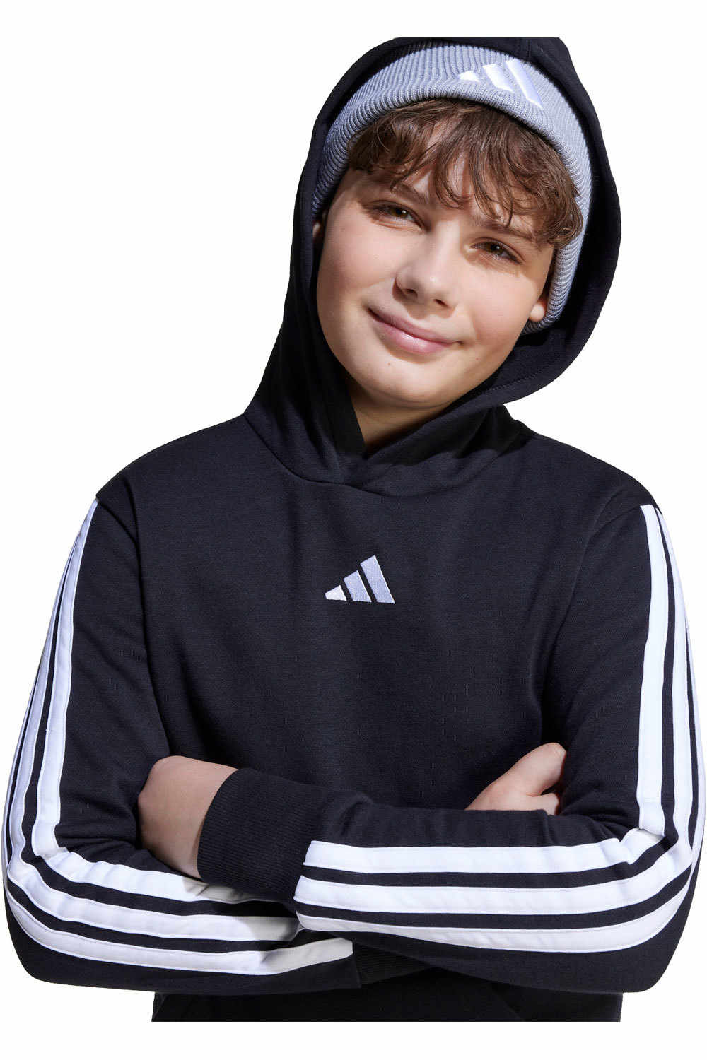 adidas sudadera niña M_J 3S FL HD 225 vista detalle