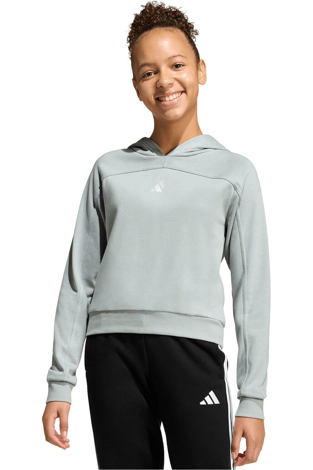 adidas sudadera niña X_JG GLAM SWT vista frontal