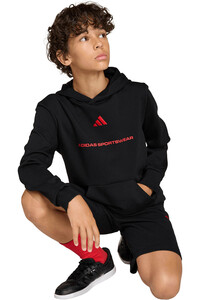 adidas sudadera niño BOYS SLOGAN FLEECE HOODIE 03