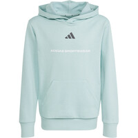 adidas sudadera niño BOYS SLOGAN FLEECE HOODIE 04