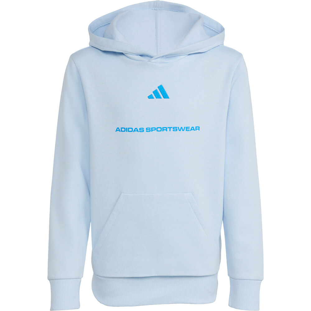 adidas sudadera niño BOYS SLOGAN FLEECE HOODIE 04