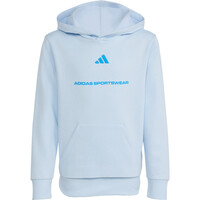 adidas sudadera niño BOYS SLOGAN FLEECE HOODIE 04