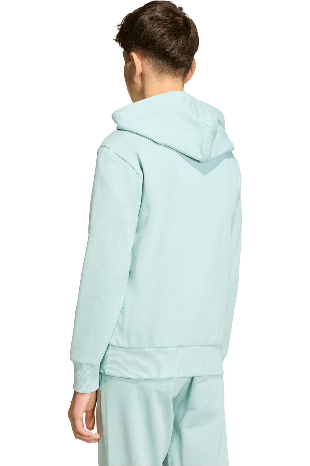 adidas sudadera niño BOYS SLOGAN FLEECE HOODIE vista trasera