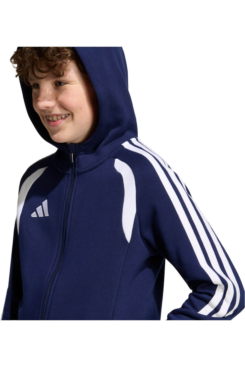 adidas sudadera niño Chaqueta Capucha Cremallera Tiro26 03