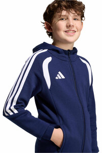 adidas sudadera niño Chaqueta Capucha Cremallera Tiro26 vista detalle