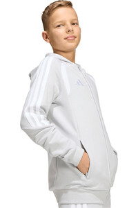 adidas sudadera niño Chaqueta Capucha Cremallera Tiro26 vista detalle