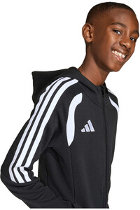 adidas sudadera niño Chaqueta Capucha Cremallera Tiro26 vista detalle
