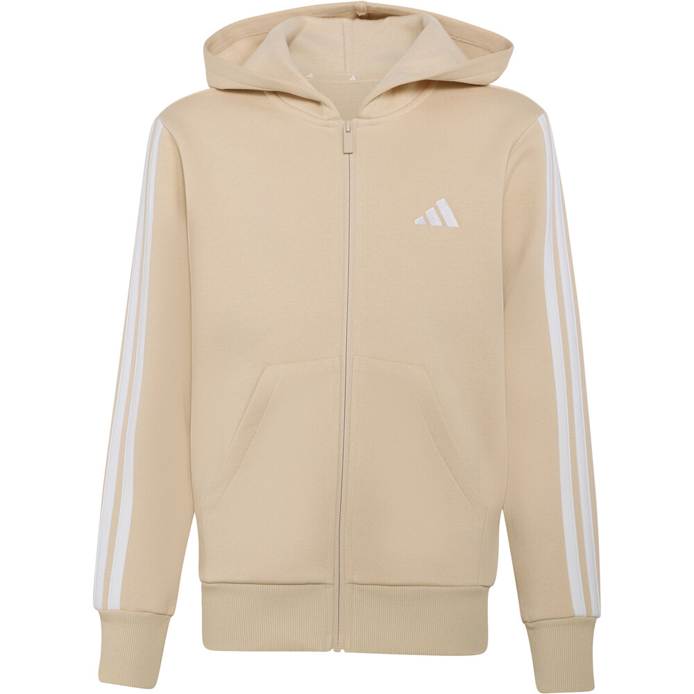adidas sudadera niño Chaqueta con capucha Essentials vista frontal