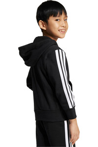 adidas sudadera niño Chaqueta con capucha Essentials vista trasera