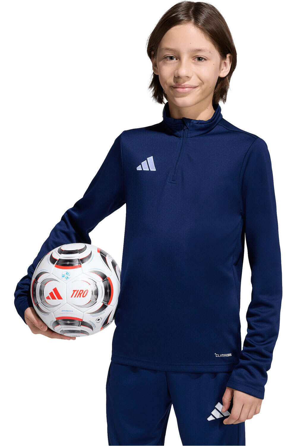 adidas sudadera niño ENTRADA26 vista frontal