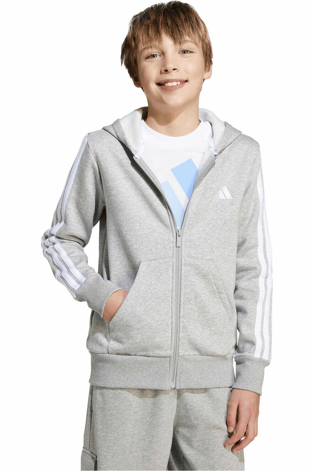 adidas sudadera niño ESSENTIALS vista frontal