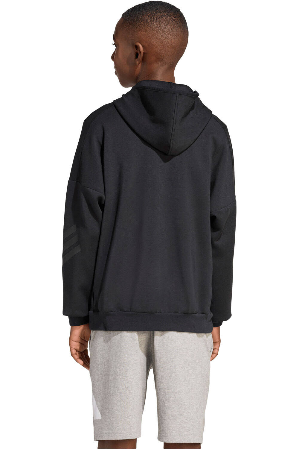 adidas sudadera niño FUTURE ICONS 3 STRIPES vista trasera