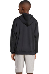 adidas sudadera niño FUTURE ICONS 3 STRIPES vista trasera