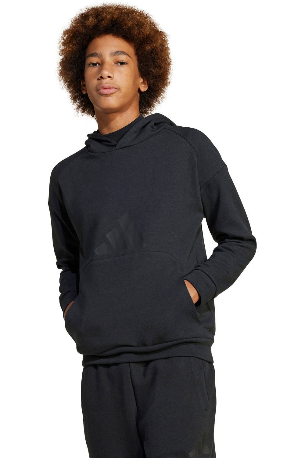 adidas sudadera niño Future Icons Logo vista frontal