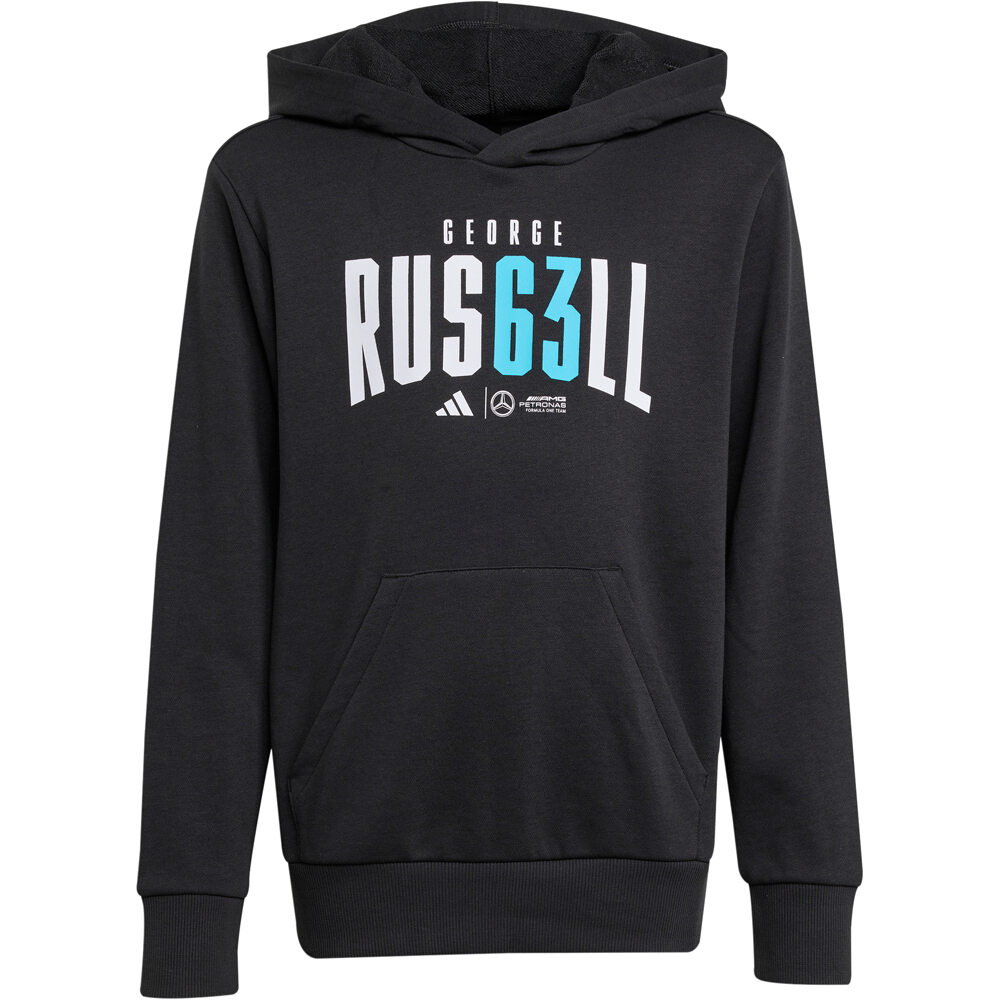 adidas sudadera niño GEORGE RUSSELL vista frontal