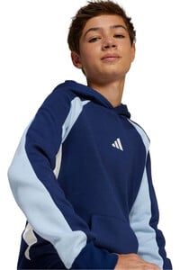 adidas sudadera niño J  CB FL HD vista detalle