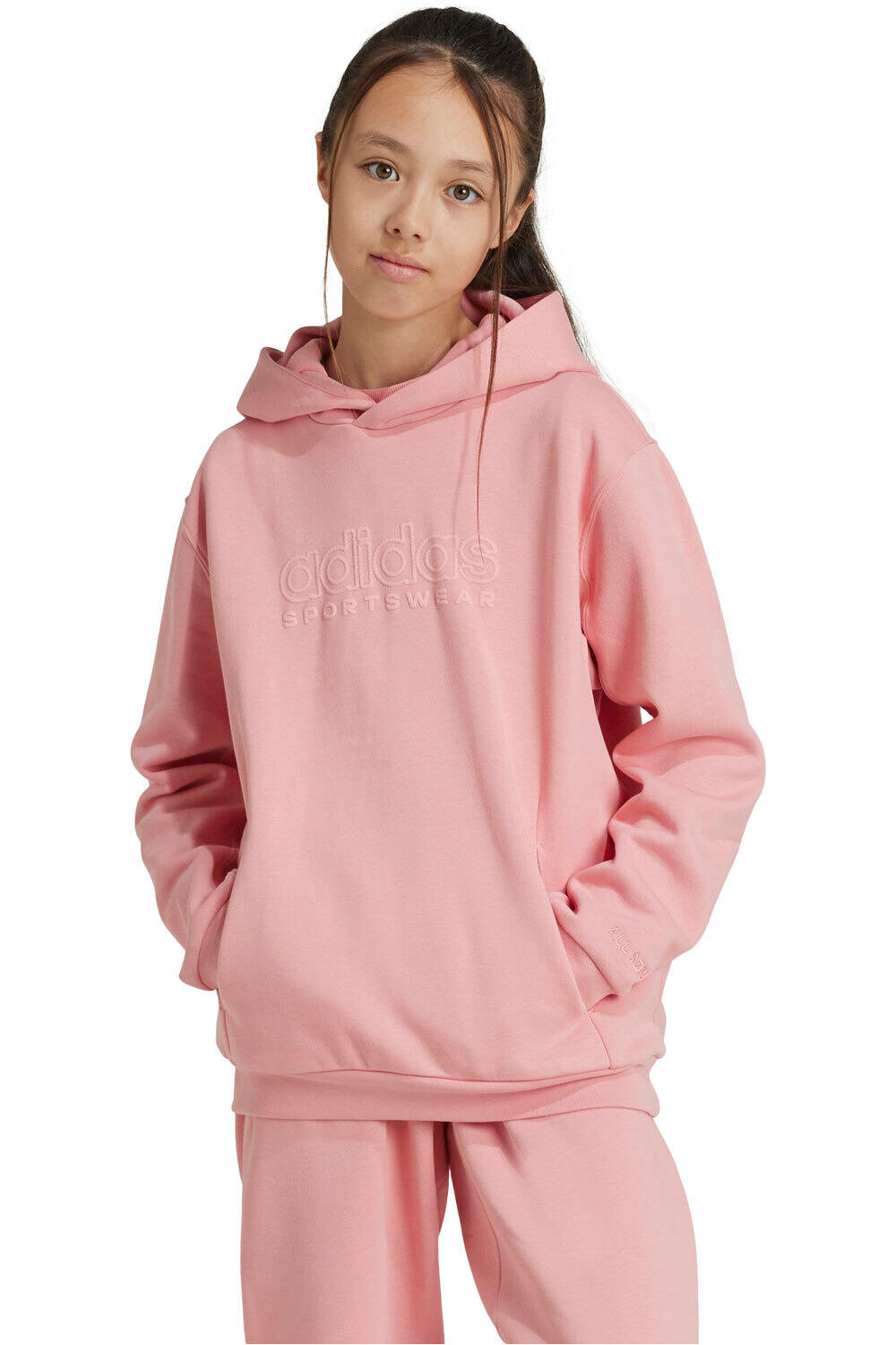 adidas sudadera niño J SZN GFX HD vista frontal