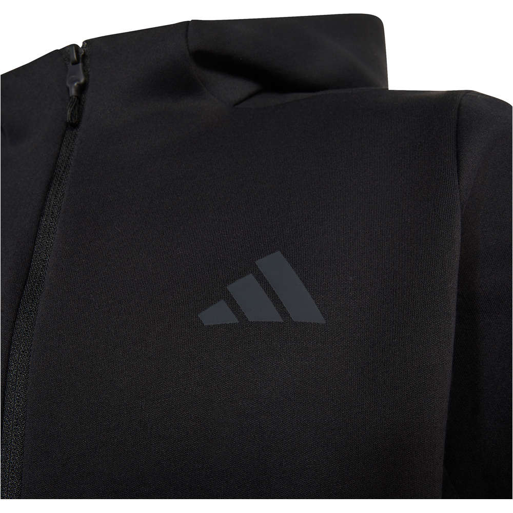 adidas sudadera niño J Z.N.E. FZ HD vista detalle