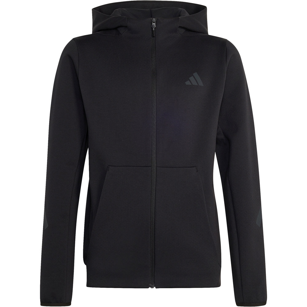 adidas sudadera niño J Z.N.E. FZ HD vista frontal