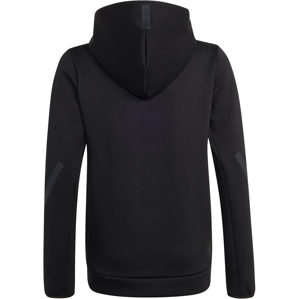 adidas sudadera niño J Z.N.E. FZ HD vista trasera