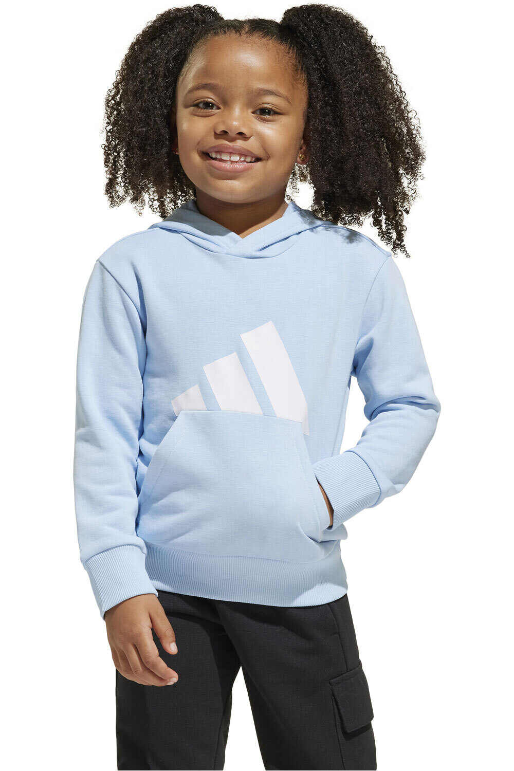 adidas sudadera niño LK BL FT HD vista frontal
