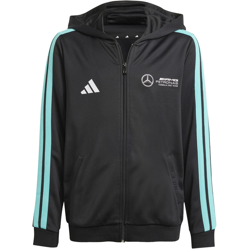 adidas sudadera niño MERCEDES AMG PETRONAS F1 TEAM DNA vista frontal