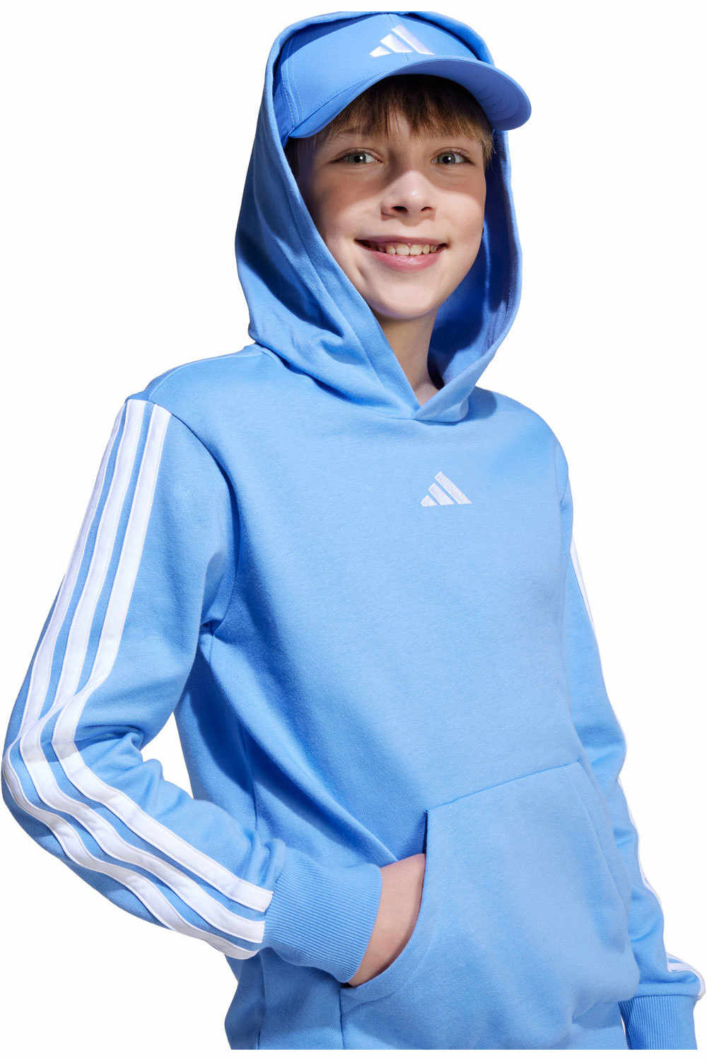 adidas sudadera niño M_J 3S FL HD 225 vista detalle