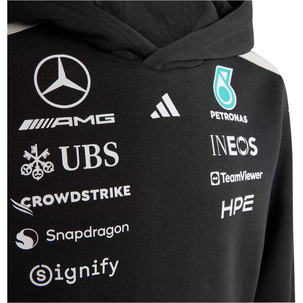 adidas sudadera niño PILOTO MERCEDES-AMG PETRONAS F1 TEAM vista detalle