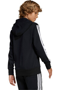 adidas sudadera niño SEASONAL ESSENTIALS TIBERIO 3 STRIPES vista trasera