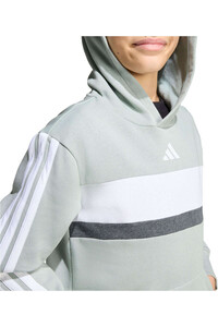 adidas sudadera niño SEASONAL ESSENTIALS TIBERIO 3BANDAS vista detalle