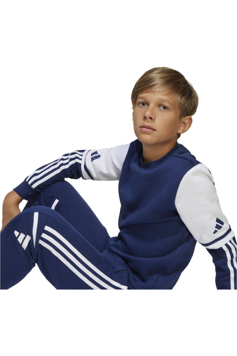 adidas sudadera niño SQ25 SW CREW Y vista detalle