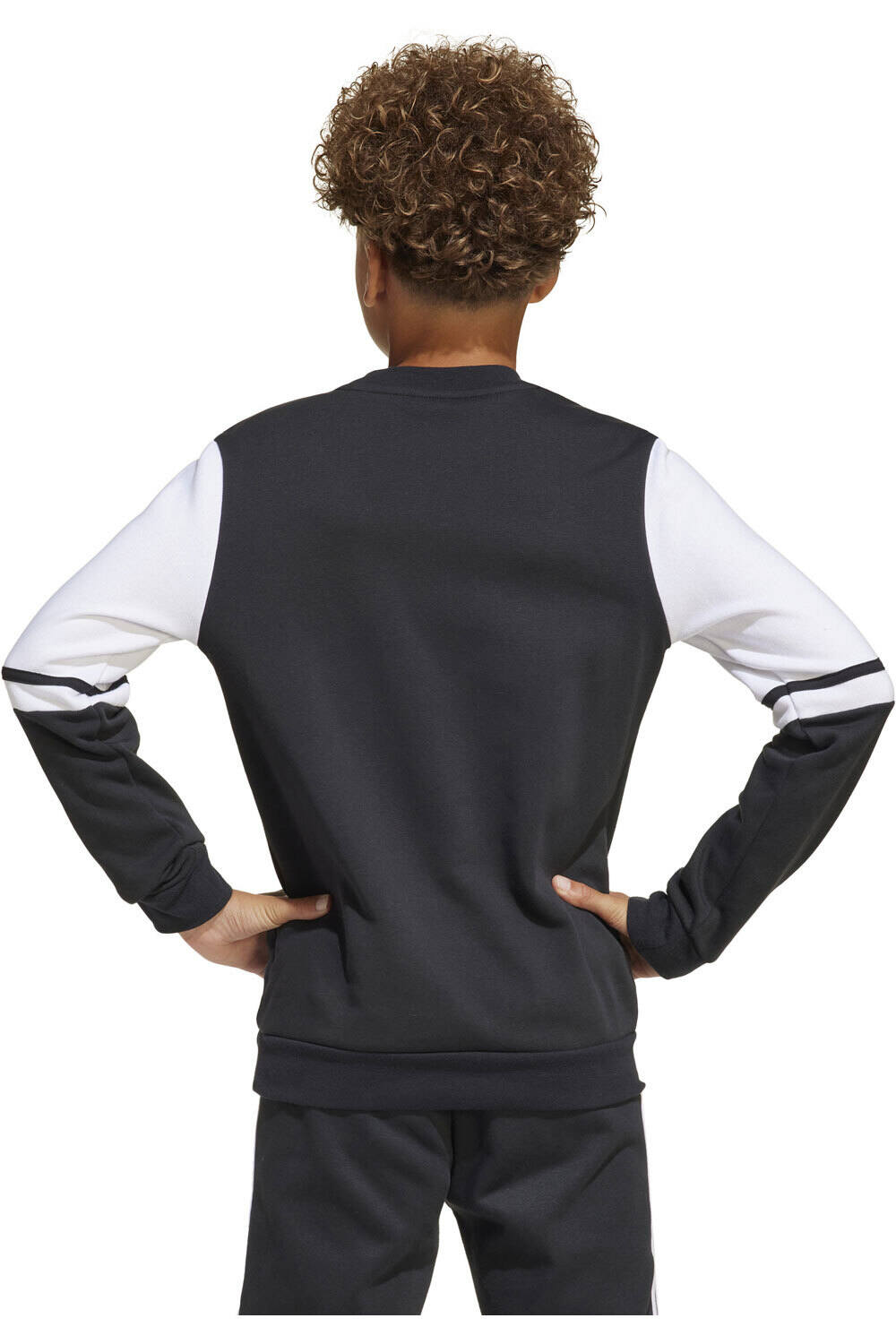 adidas sudadera niño SQ25 SW CREW Y vista trasera