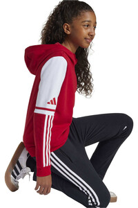 adidas sudadera niño SQ25 SW HOOD Y vista detalle